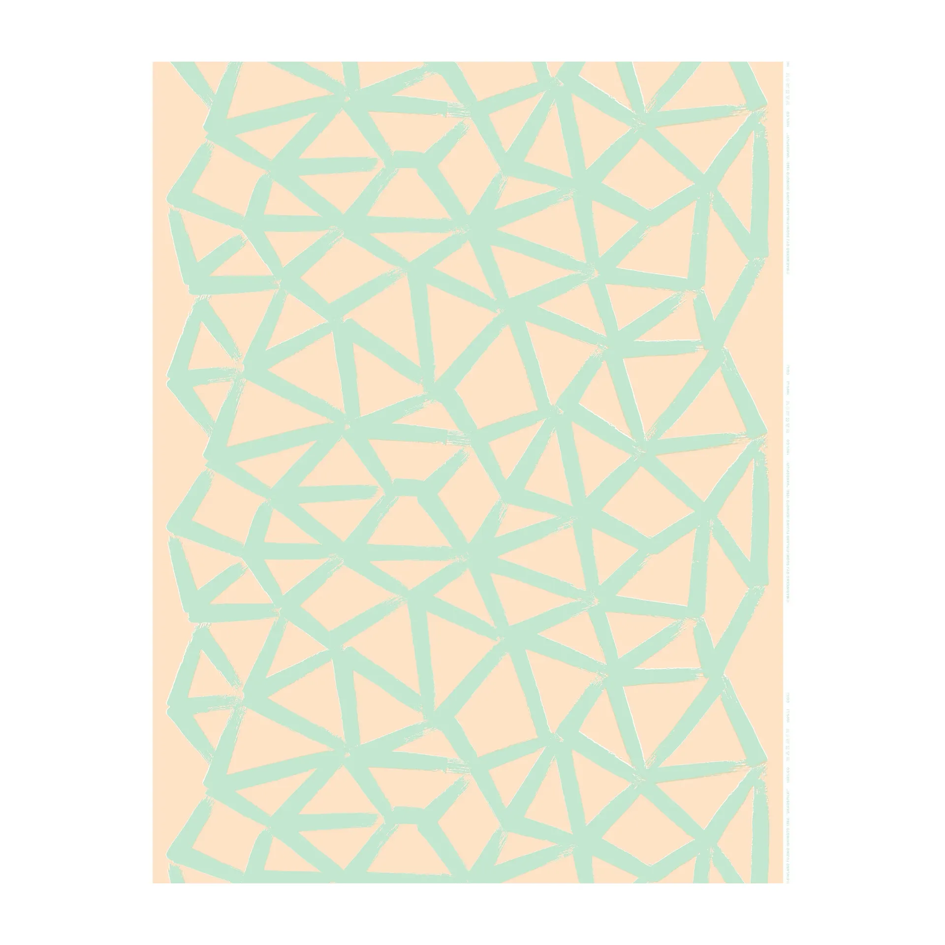 Ukkospilvi lintøy, Peach-mint Marimekko