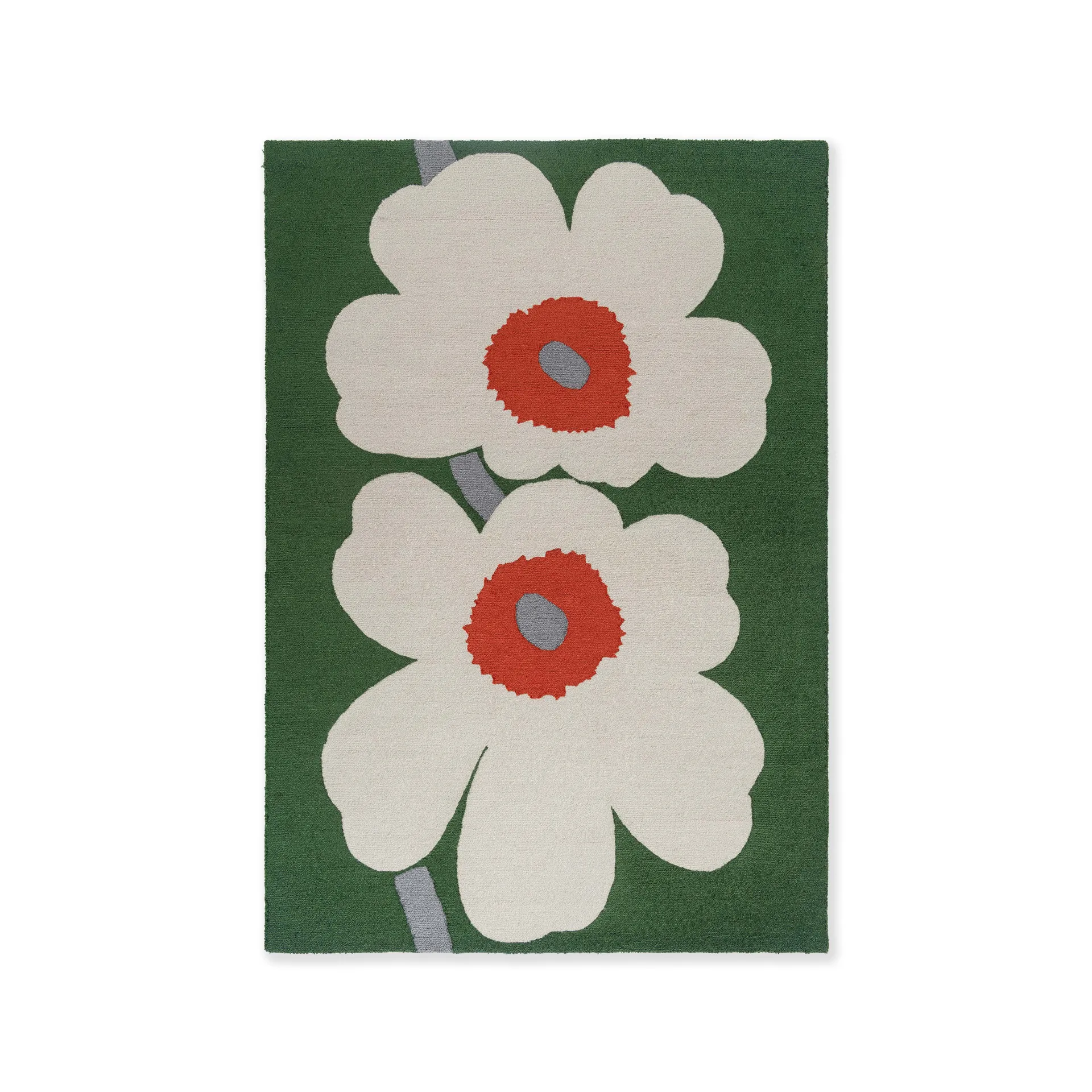 Unikko 60-årsjubileum tuftet plastteppe, 160x230 cm Marimekko