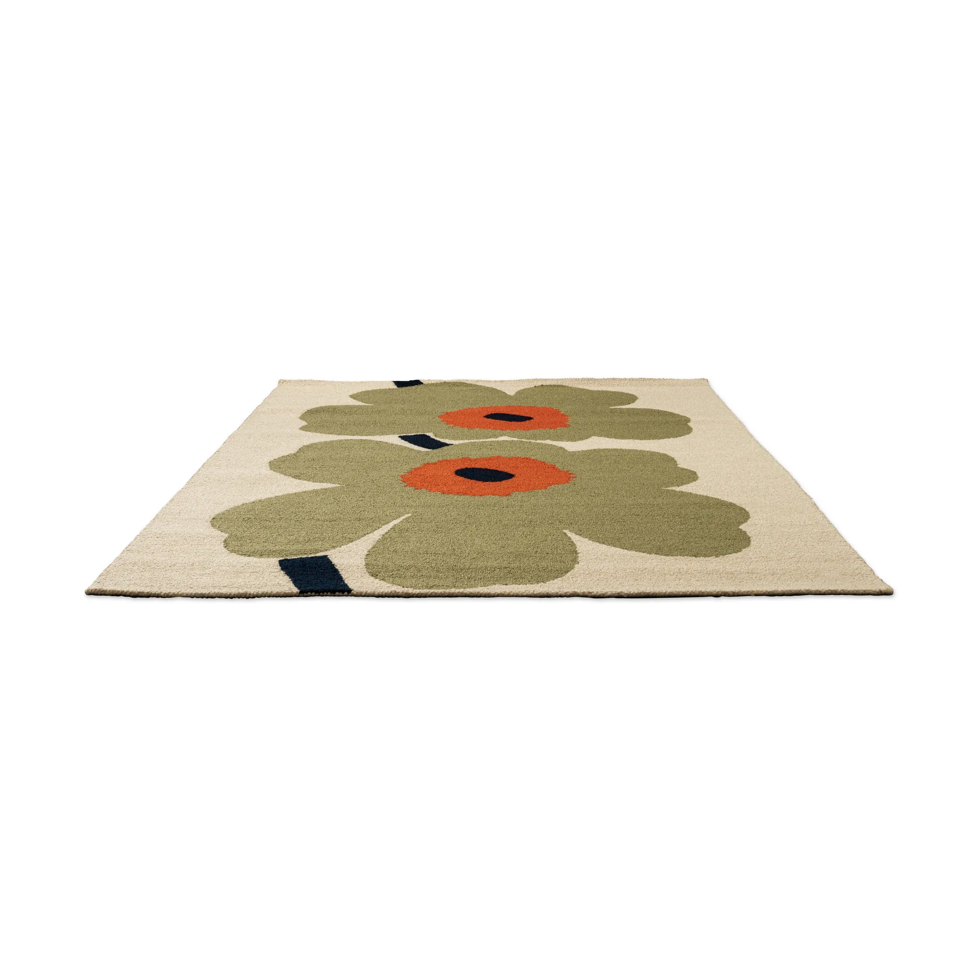 Unikko anniversary teppe outdoor, Dusty green, 200x280 cm Marimekko