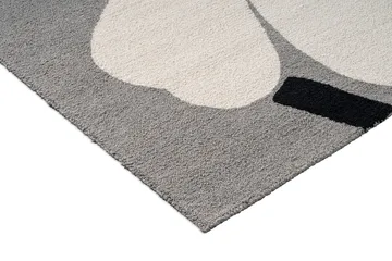 Unikko anniversary teppe outdoor - Grey, 140x200 cm - Marimekko