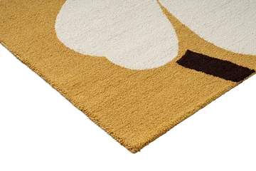 Unikko anniversary teppe outdoor - Honey, 140x200 cm - Marimekko
