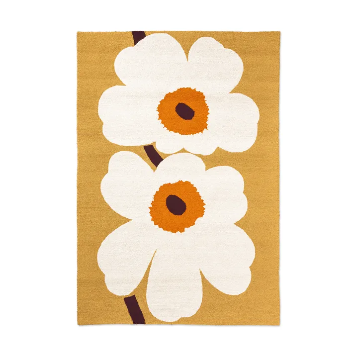 Unikko anniversary teppe outdoor - Honey, 160x230 cm - Marimekko