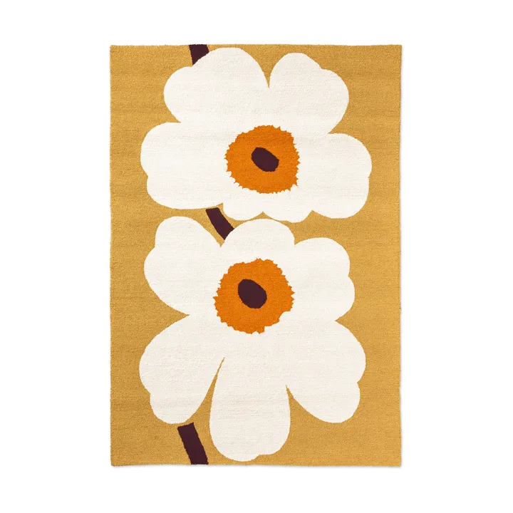 Unikko anniversary teppe outdoor - Honey, 200x280 cm - Marimekko
