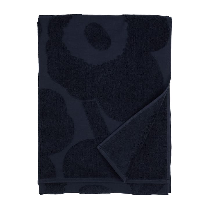 Unikko Badehåndkle 70 x 150 cm - Mørkeblå - Marimekko