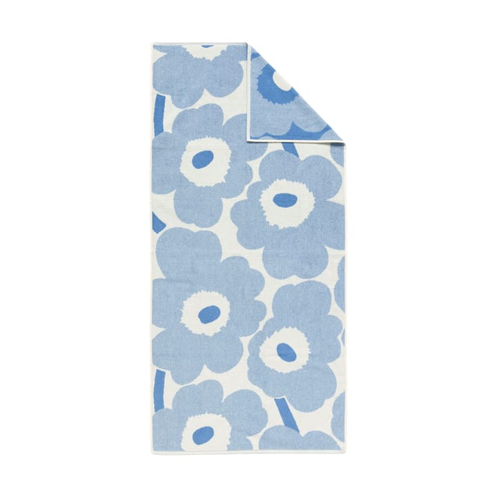 Unikko badehåndkle 70x150 cm - Blå - Marimekko