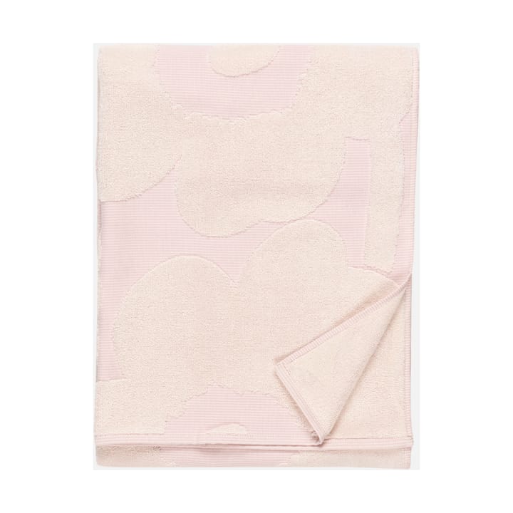Unikko badehåndkle 70x150 cm, White-light pink Marimekko