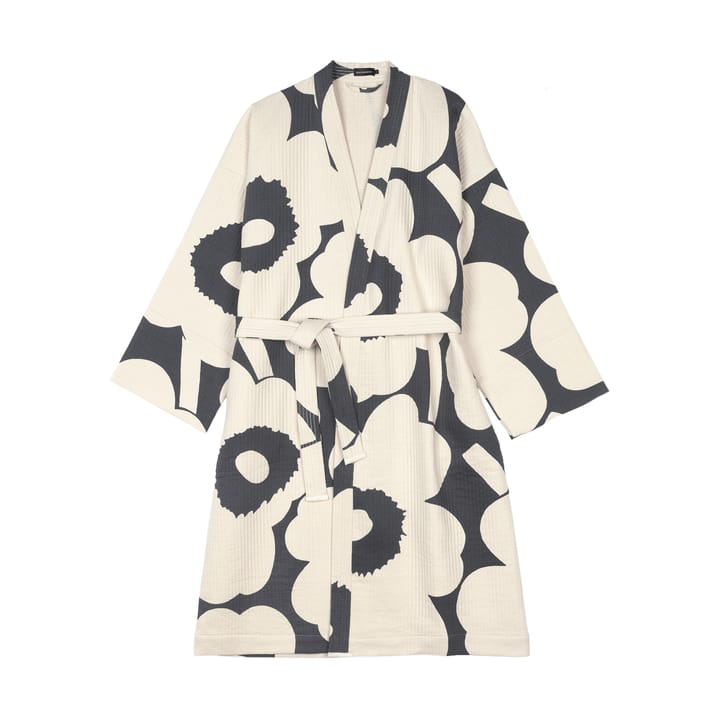 Unikko badekåpe - Charcoal-off white, S - Marimekko