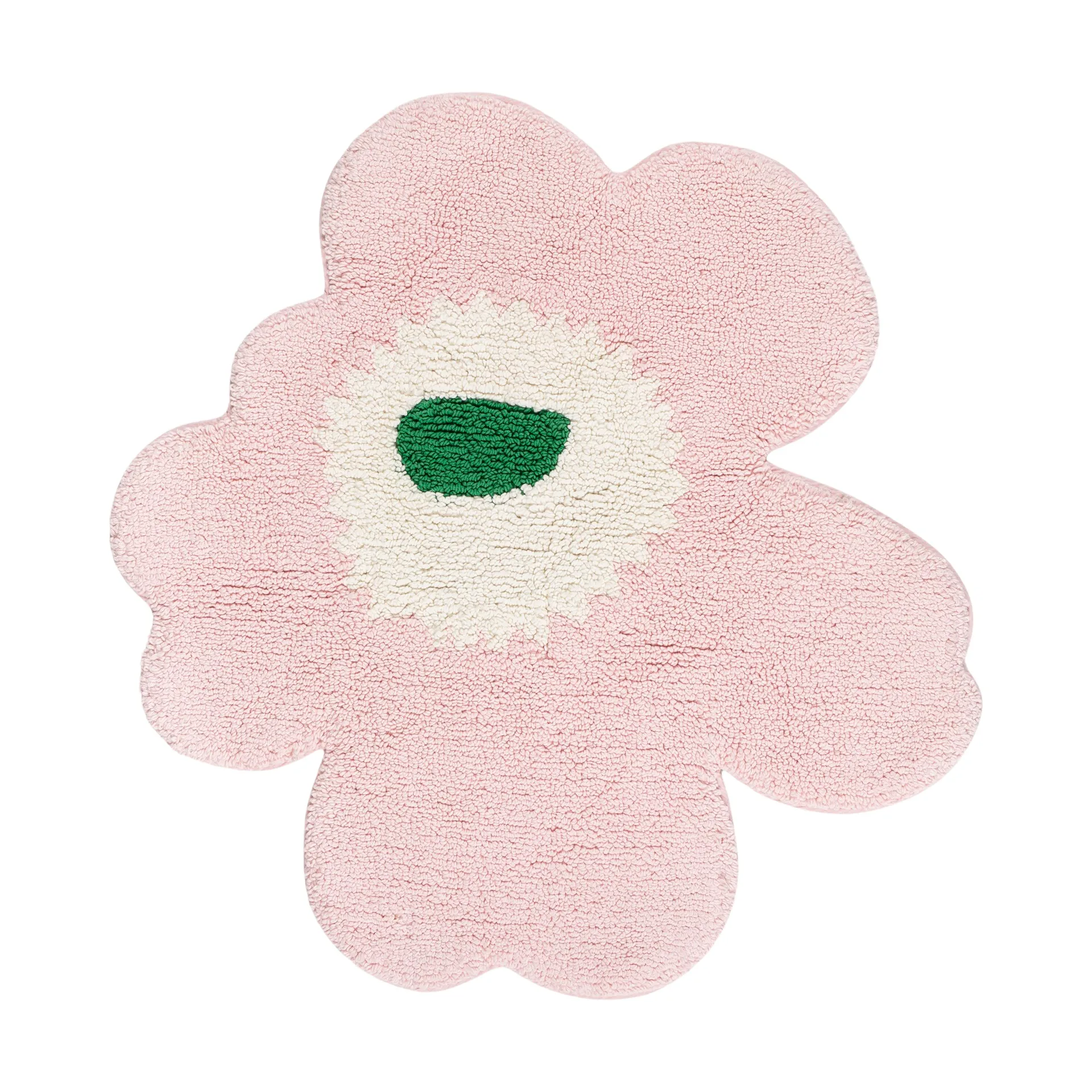 Unikko baderomsmatte 73x74 cm, Pink Marimekko