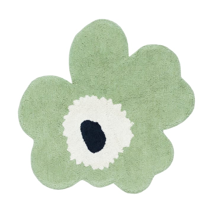 Unikko baderomsmatte 73x74 cm - Sage-off white - Marimekko