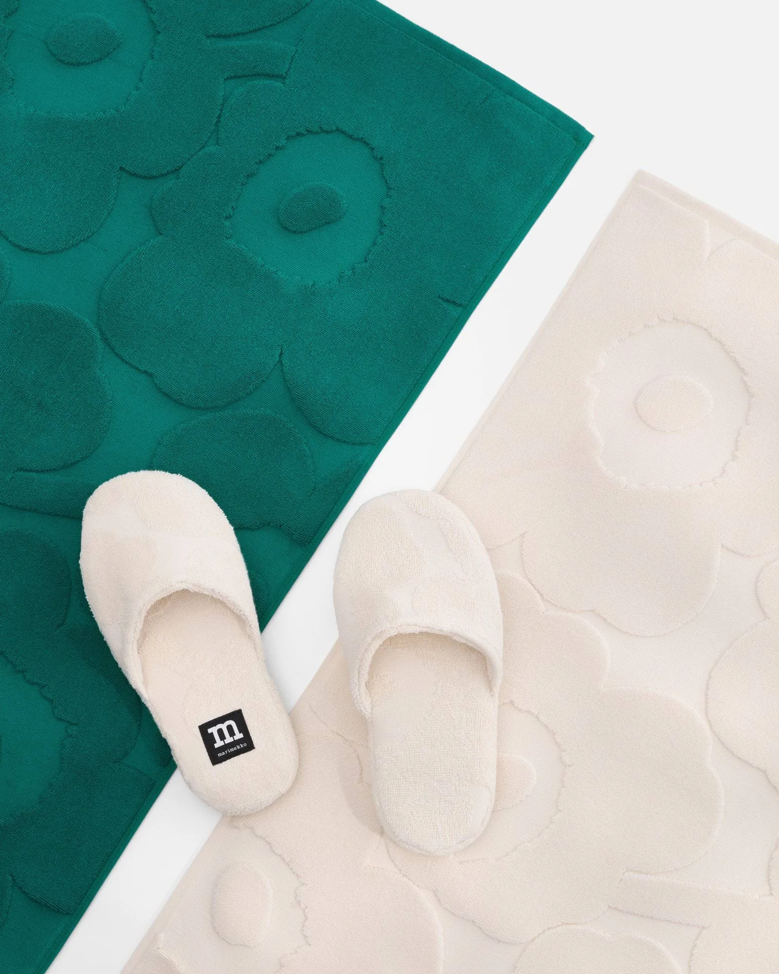 Unikko baderomsmatte, Offwhite Marimekko