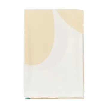 Unikko duk - White-hay-sand-emerald - Marimekko