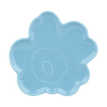Unikko formet fat 2-pack - Forget-me-not, stoneware - Marimekko