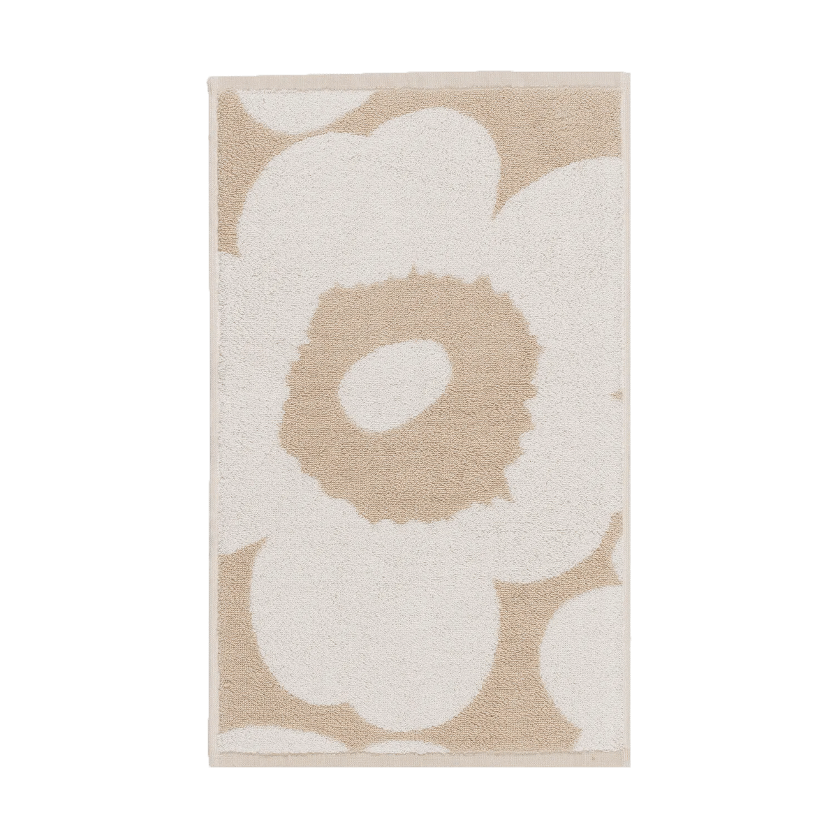Bilde av Marimekko Unikko gjestehåndkle 30x50 cm Beige-white