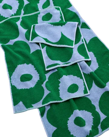 Unikko gjestehåndkle 30x50 cm - Light blue-green - Marimekko