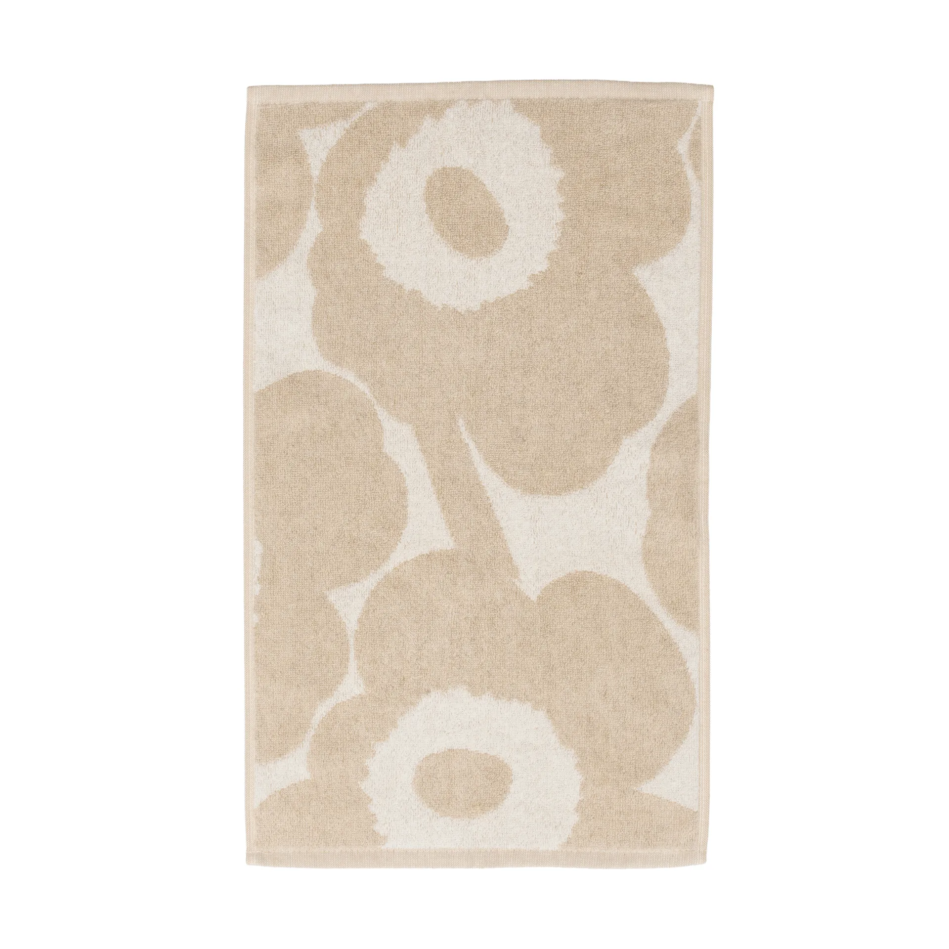 Unikko gjestehåndkle 30x50 cm, Off white-lin Marimekko