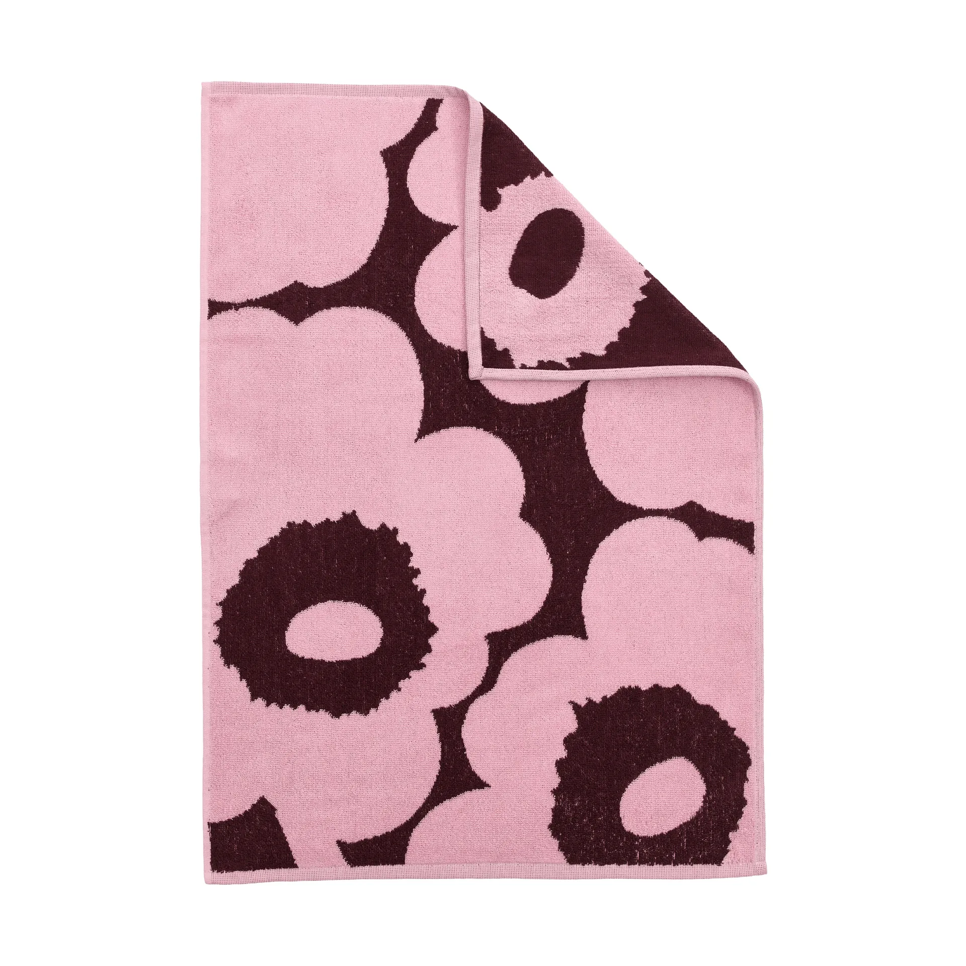 Unikko håndkle 50x70 cm, Plomme-rosa Marimekko