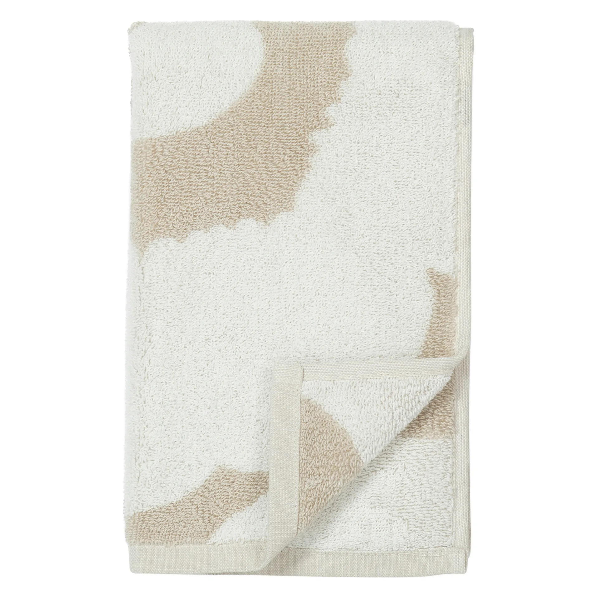 Unikko håndkle beige-hvit, 30x50 cm Marimekko