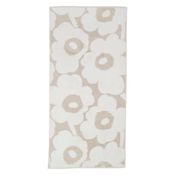 Unikko håndkle beige-hvit - 70x150 cm - Marimekko