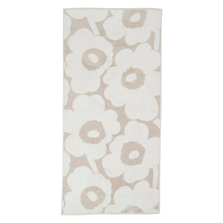 Unikko håndkle beige-hvit, 70x150 cm Marimekko