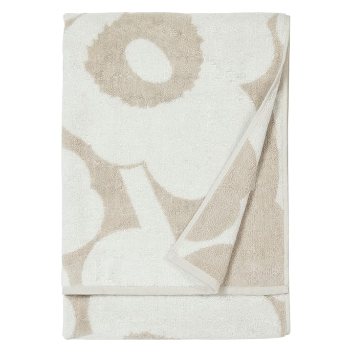 Unikko håndkle beige-hvit, 70x150 cm Marimekko