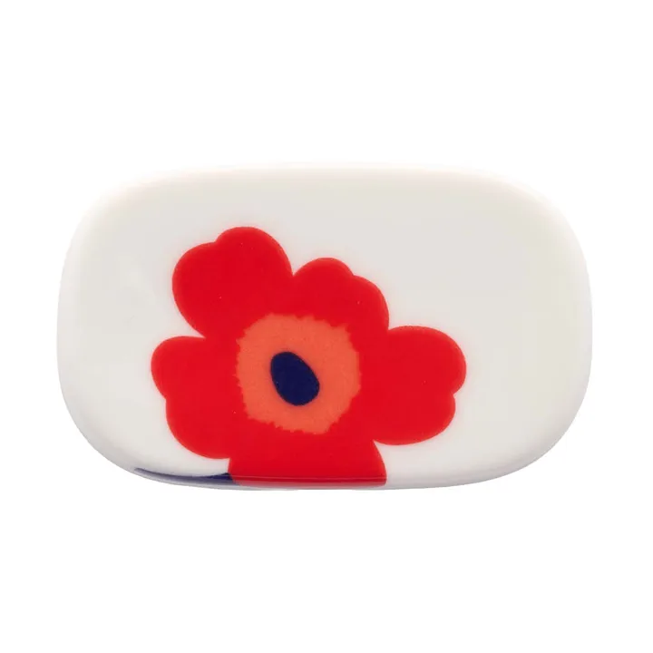 Unikko holder til spisepinner - White-red-blue - Marimekko