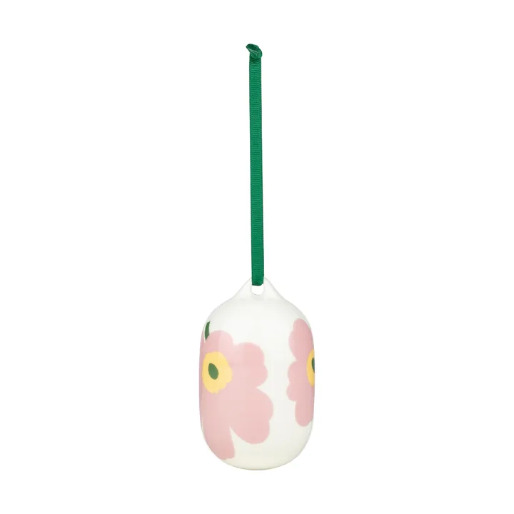 Unikko juletrekule - Rosa, 6x9 cm - Marimekko
