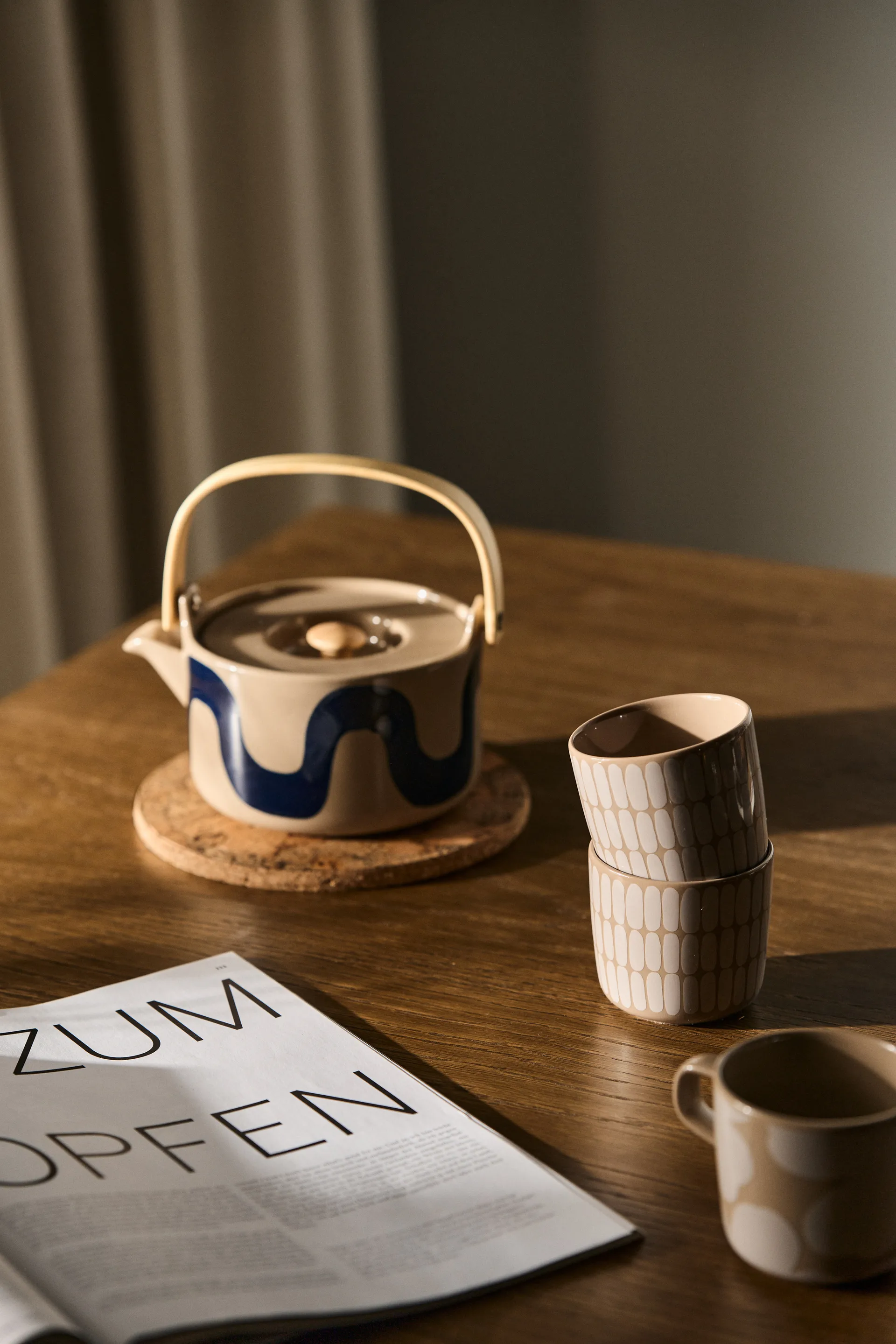 Unikko kopp 20 cl, Beige Marimekko