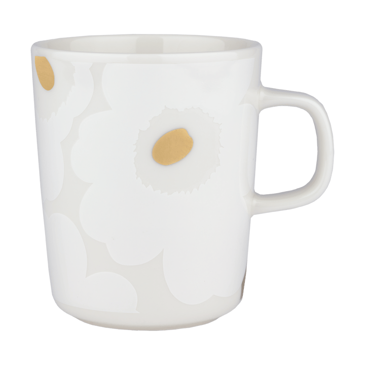 Unikko kopp 25 cl, White-gold Marimekko