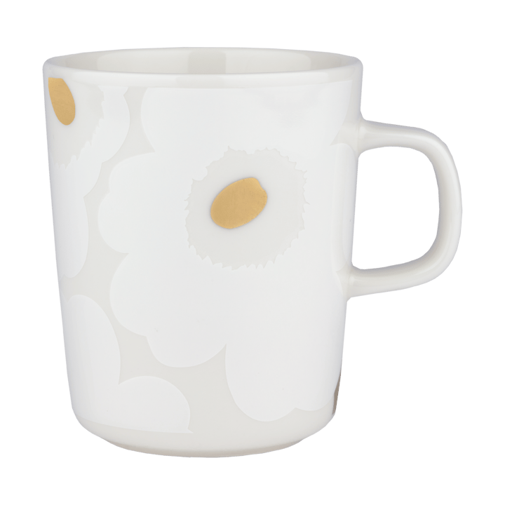 Unikko kopp 25 cl - White-gold - Marimekko