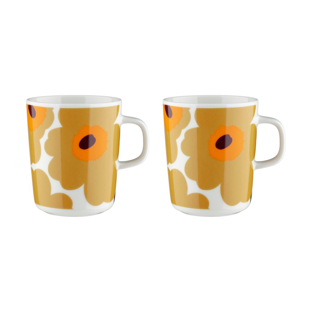 Marimekko Unikko kopp 2,5 dl 2-pakning Hvit