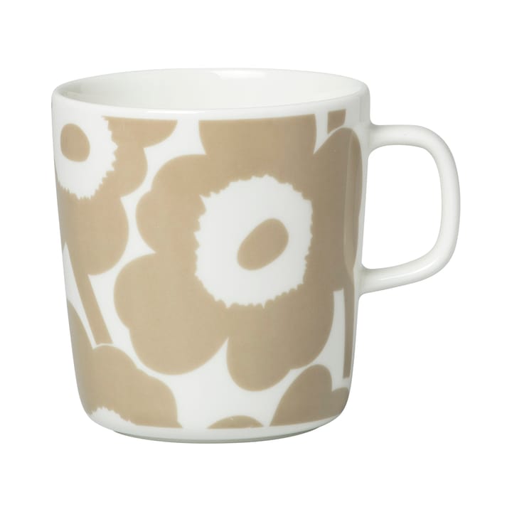 Unikko kopp 40 cl - Hvit-beige - Marimekko