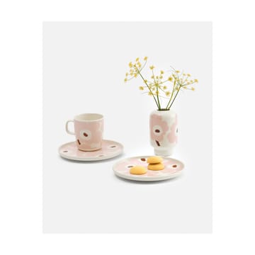 Unikko kopp 40 cl - White-light pink-chestnut - Marimekko