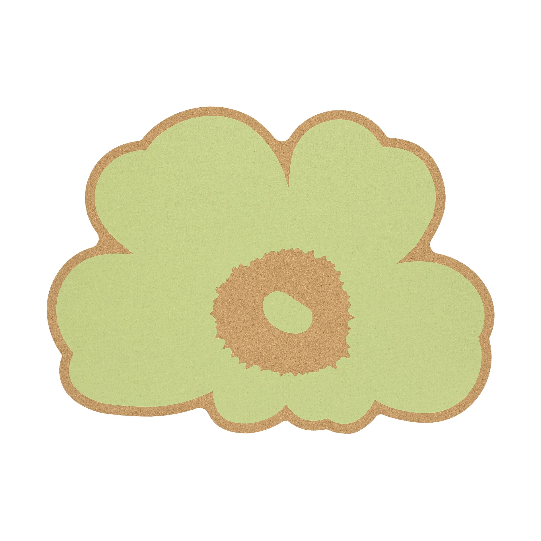 Unikko kork bordbrikke, Cork-pear Marimekko