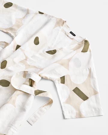 Unikko morgenkåpe - Beige-white-green, S/M - Marimekko