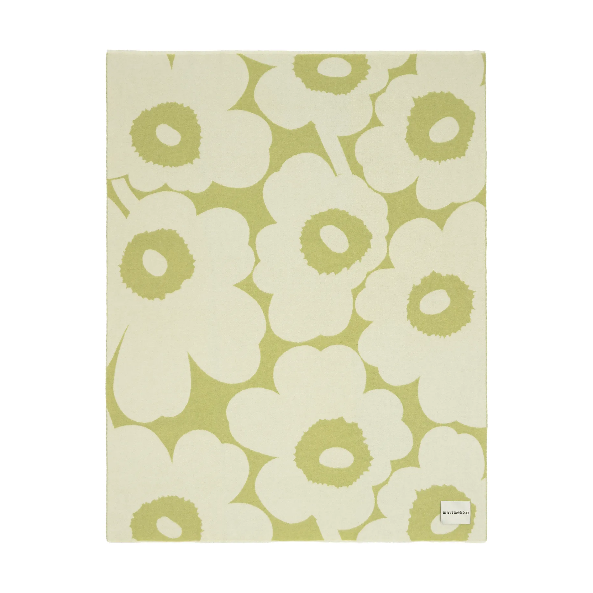 Unikko pledd 130x170 cm, Pear-off white Marimekko