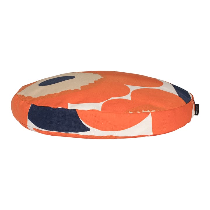 Unikko pute Ø43 cm - Beige-oransje-blå - Marimekko
