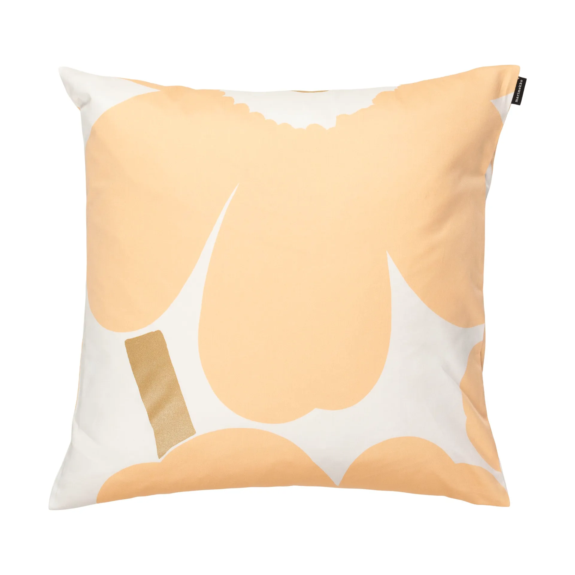Unikko putetrekk 50x50 cm 2 deler, White-Light pink-apricot Marimekko