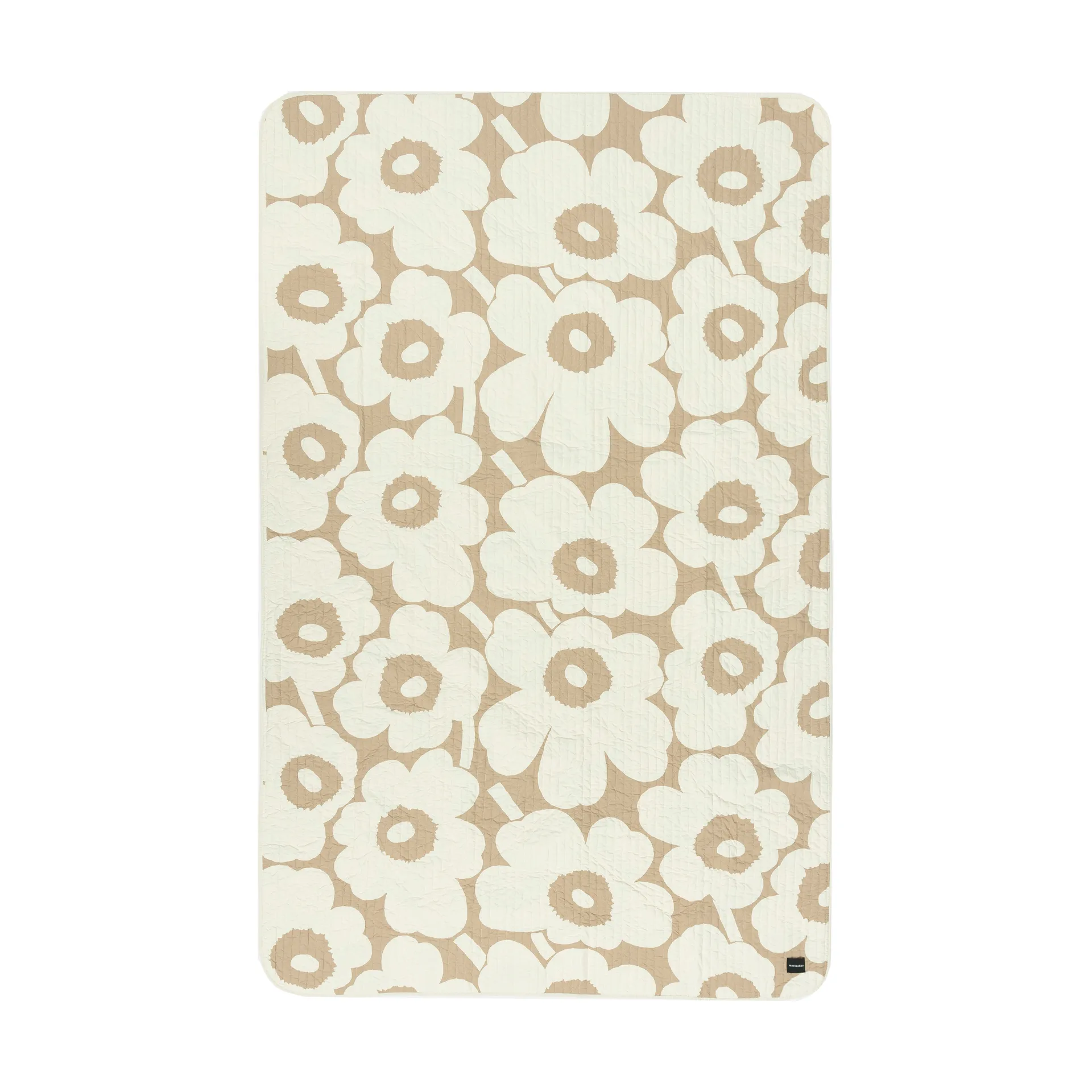 Unikko sengeteppe 160 x 260 cm, Linen-off white Marimekko