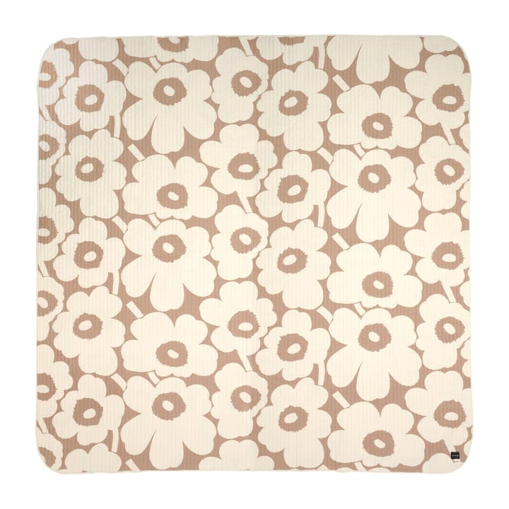 Unikko sengeteppe 260x260 cm - lin, off white - Marimekko