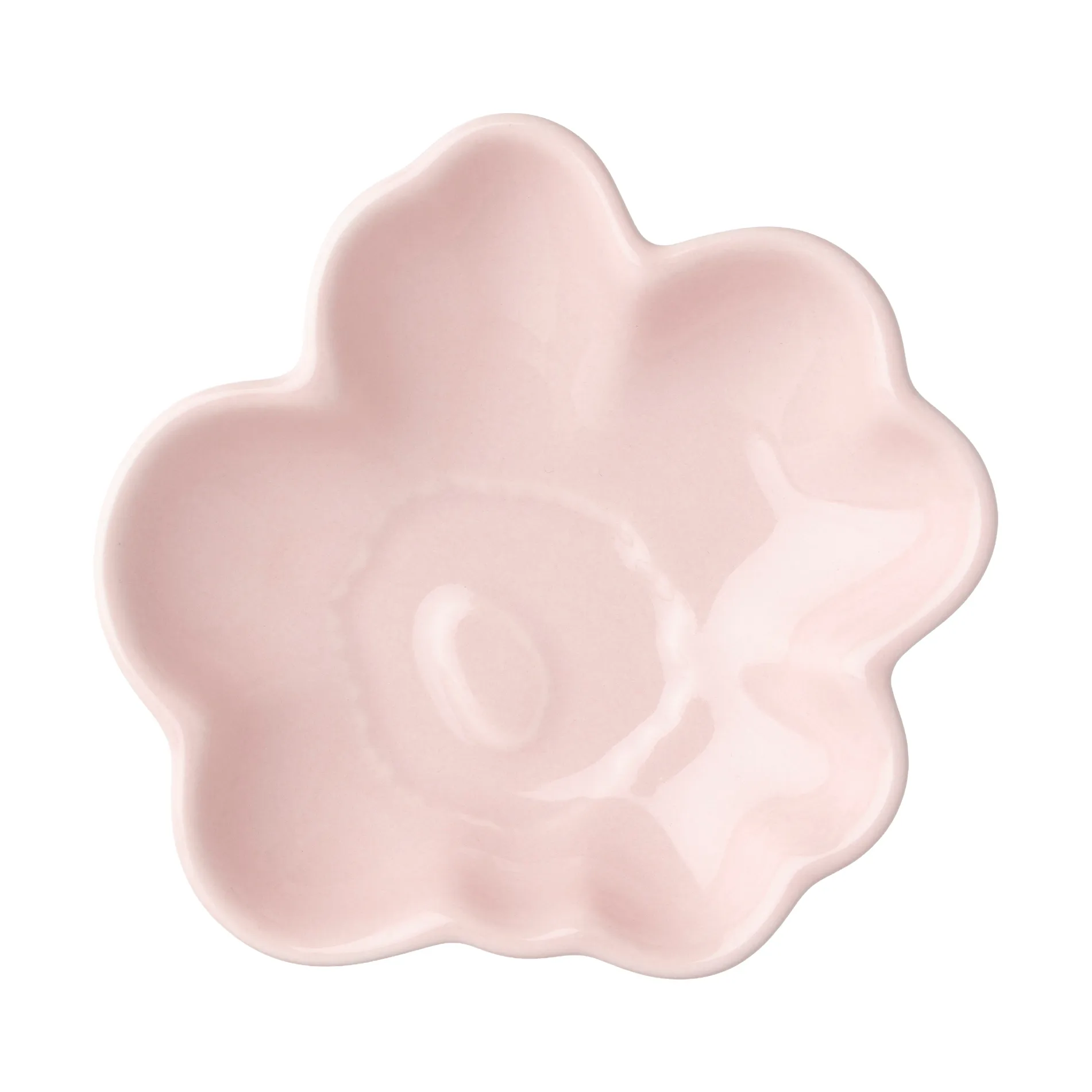Unikko shape tallerken 9 cm, Pink Marimekko