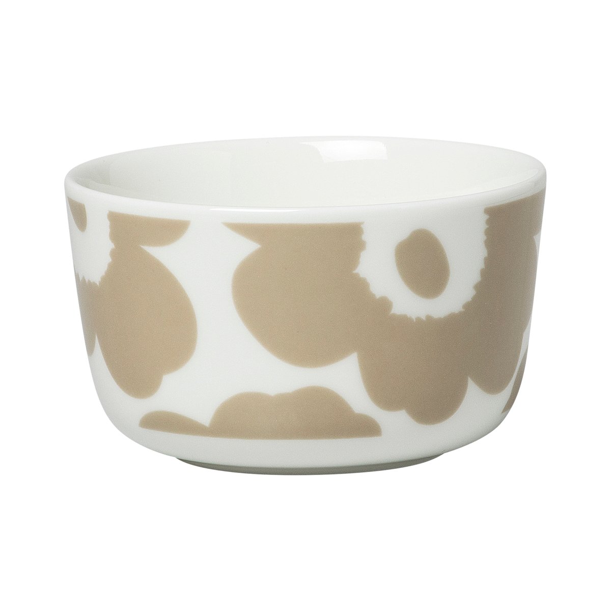 Marimekko Unikko skål 2,5 dl Hvit-beige