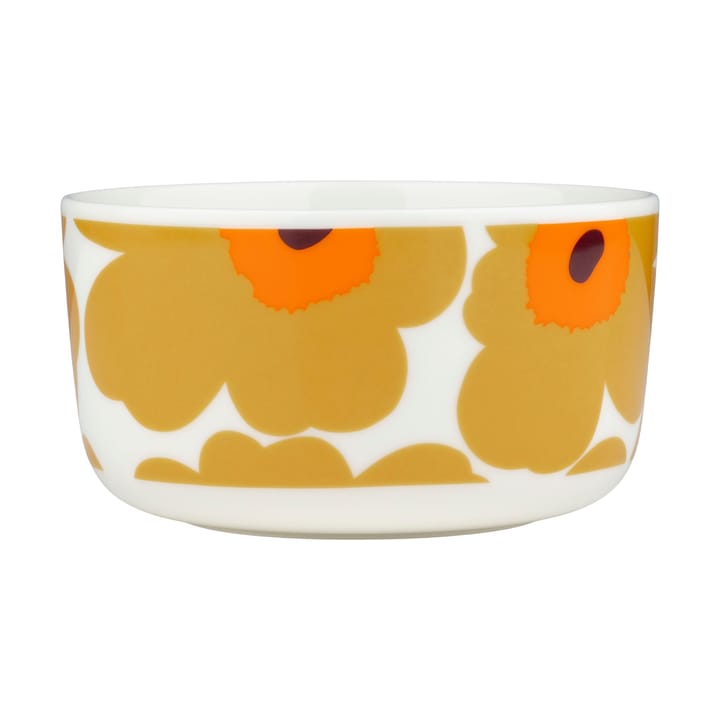 Unikko skål 5 dl - White-caramel-warm orange - Marimekko