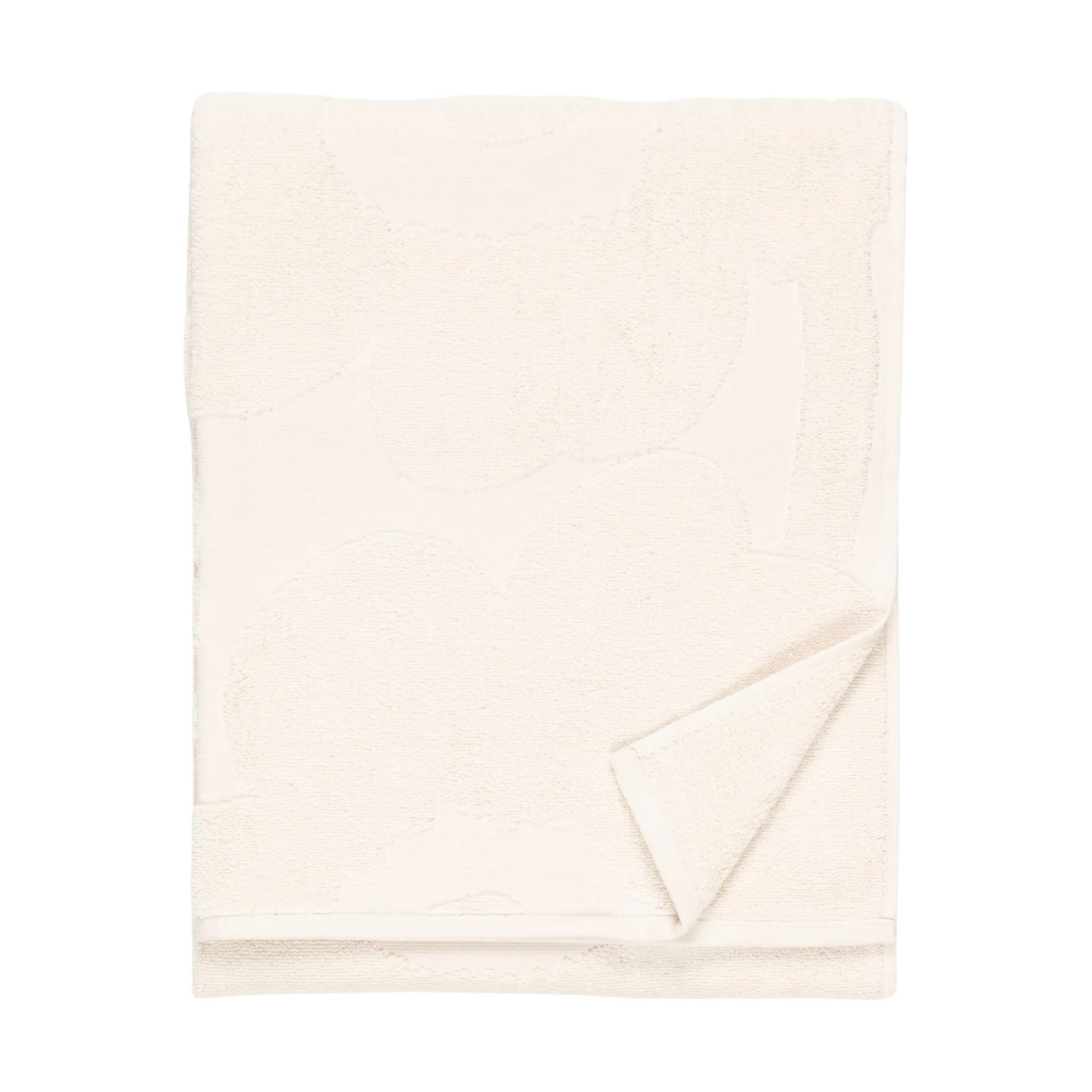 Unikko solid håndklesett 4 deler, Ecru Marimekko