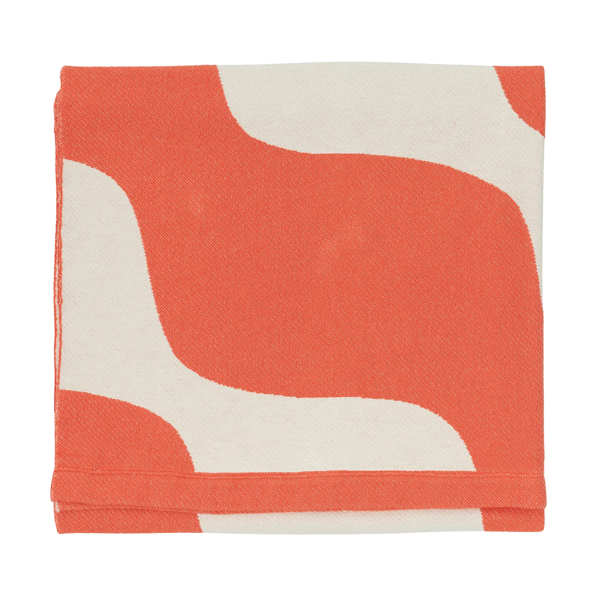 Unikko stoff, Light blue-bomullssateng Marimekko