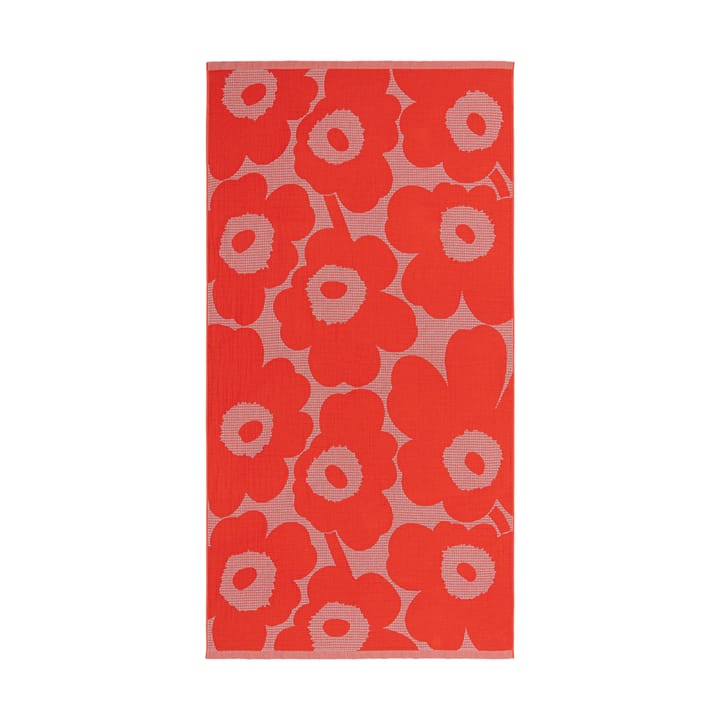Unikko strandhåndkle 96,5x180 cm, L. blå-oransje Marimekko