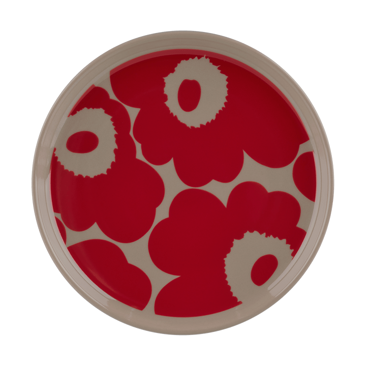 Unikko tallerken Ø13,5 cm - Terra-red - Marimekko