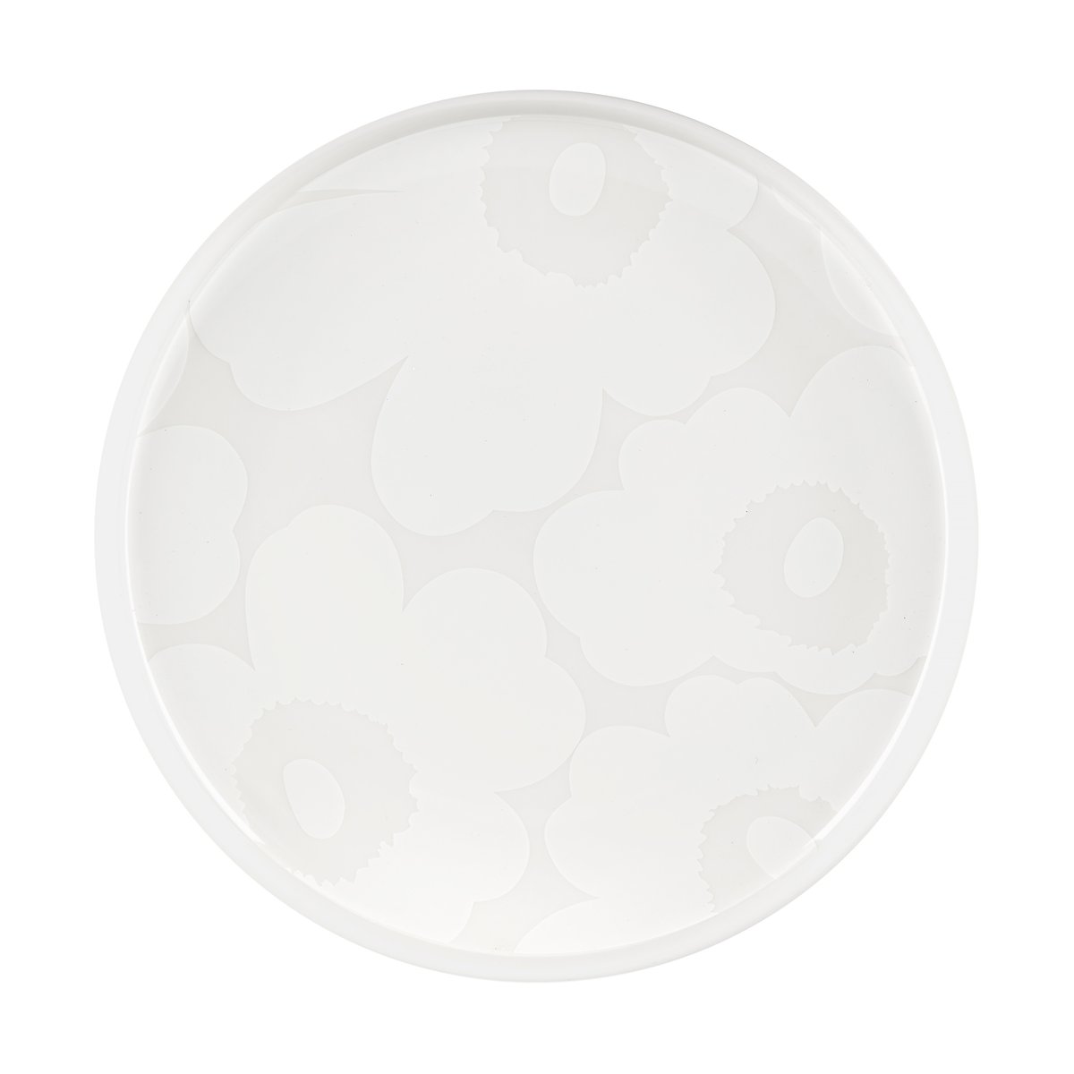 Marimekko Unikko tallerken Ø 20 cm White-off white