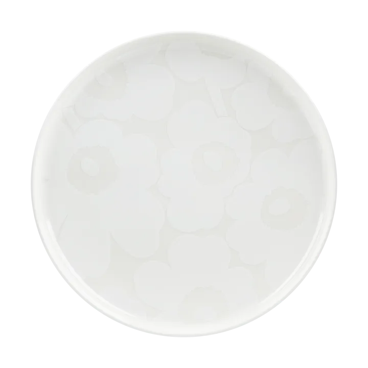 Unikko tallerken Ø 25 cm - White - Marimekko