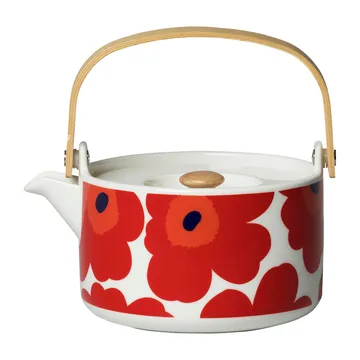 Unikko tekanne 0,7 l - Red-white - Marimekko