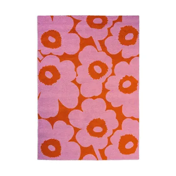 Unikko teppe outdoor - Pink-orange, 140x200 cm - Marimekko